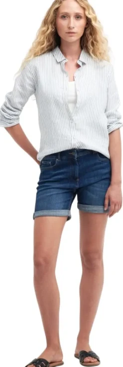 Barbour Marine Shirt naisten paita, Chambray Stripe