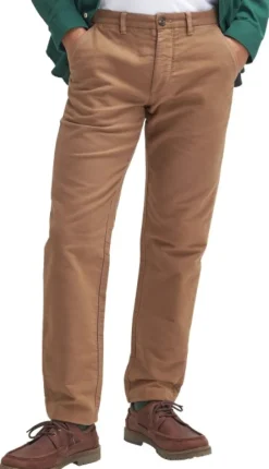 Barbour Moleskin Tailored Fit housut, Sand