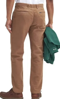 Barbour Moleskin Tailored Fit housut, Sand