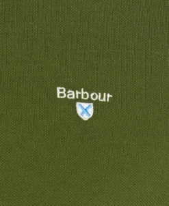 Barbour M's Sports Polo Rifle Green