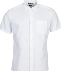 Barbour Nelson S/S Summer Shirt paita, White