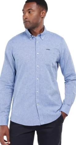 Barbour Nelson Tailored Shirt kauluspaita, sininen