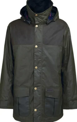 Barbour Ollerton Wax Archive vahatakki, Olive