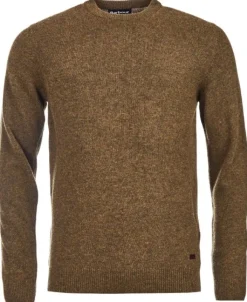 Barbour Patch Crew villapaita, ruskeavihreä