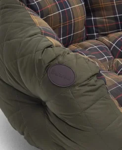 Barbour Quilted Dog Bed 30'' Olive