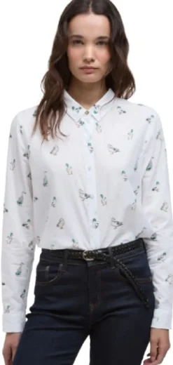Barbour Safari Shirt naisten paita, Duck Print