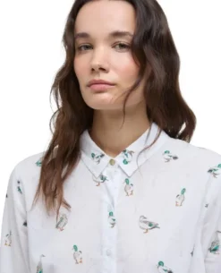 Barbour Safari Shirt naisten paita, Duck Print