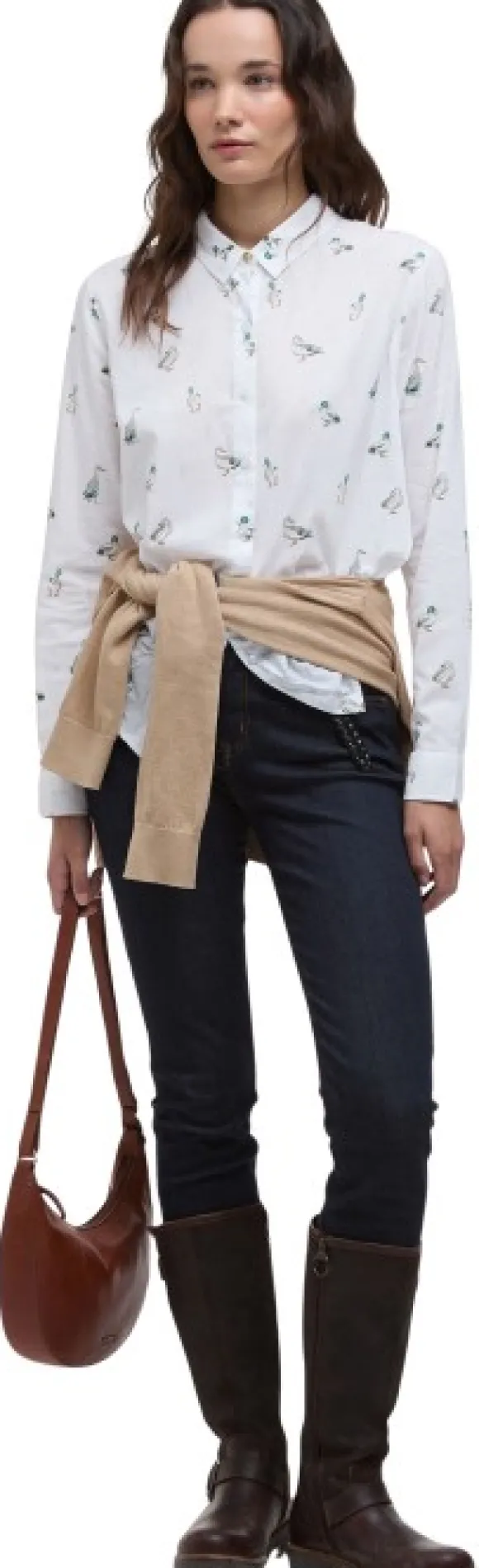 Barbour Safari Shirt naisten paita, Duck Print