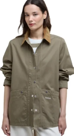 Barbour Sonnie Casual Jacket naisten takki, Dusky Green
