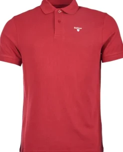 Barbour Sports Polo Biking Red