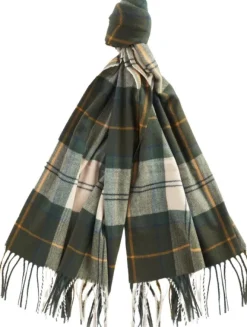 Barbour Stanway Tartan Wrap naisten huivi, Ancient Tartan