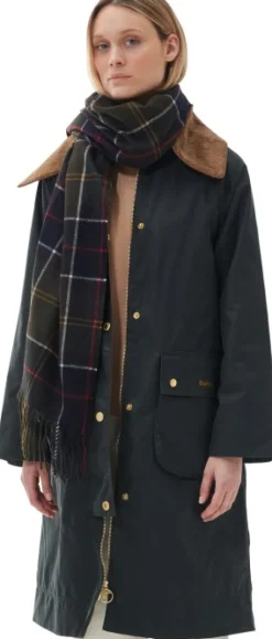 Barbour Stanway Tartan Wrap huivi, Classic Tartan
