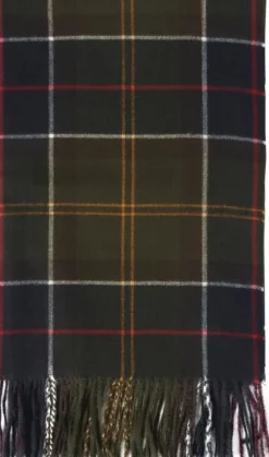 Barbour Stanway Tartan Wrap huivi, Classic Tartan