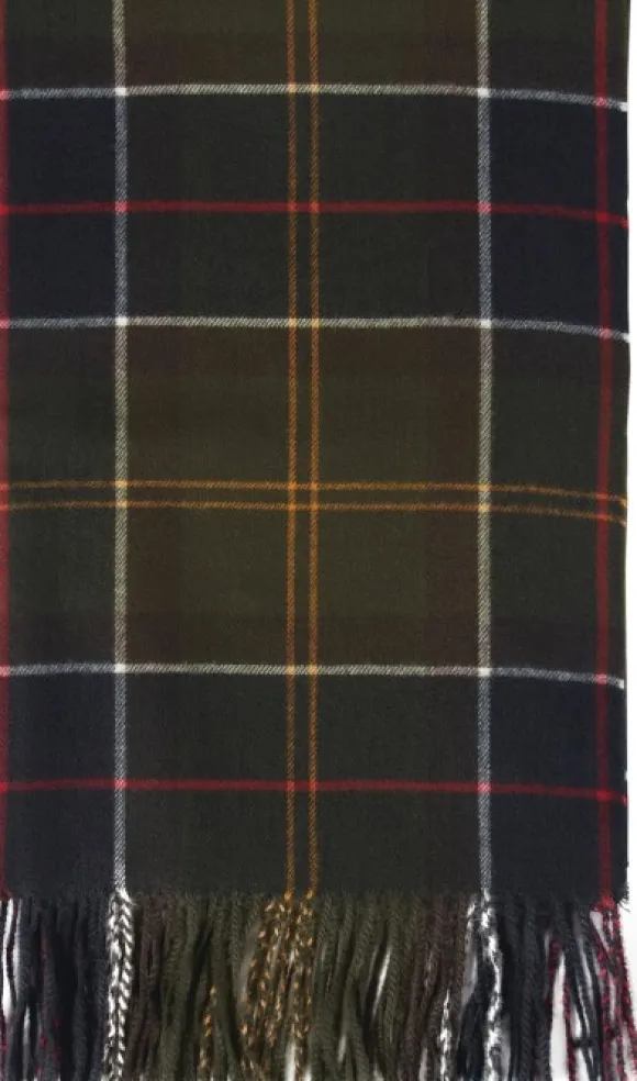 Barbour Stanway Tartan Wrap huivi, Classic Tartan
