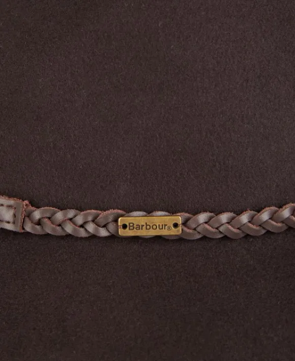 Barbour Tack Fedora naisten hattu, Brown