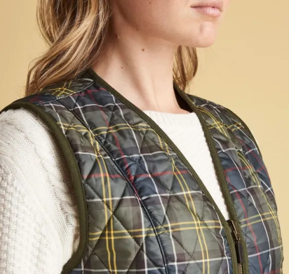 Barbour Tartan Betty Liner naisten tikkiliivi, Classic Tartan