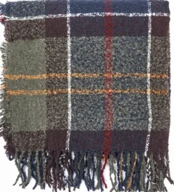 Barbour Tartan Boucle Scarf Classic Tartan