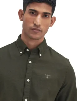 Barbour Twillbridge Tailored Fit paita, Olive/Ancient