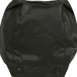 Barbour Wax Cotton Hood vahattu huppu, tummanvihreä