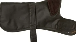 Barbour Wax Dog Coat Olive