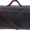 Barbour Wax Holdall Navy