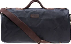 Barbour Wax Holdall Navy