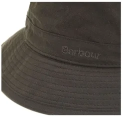 Barbour Wax Sports Hat Dk Olive
