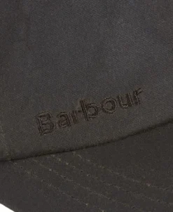 Barbour Wax Sports -lippis, oliivinvihreä