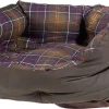 Barbour Wax/Cotton Dog Bed 24'' Classic/Olive