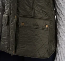 Barbour Wray Polarquilt Gilet naisten liivi, Olive