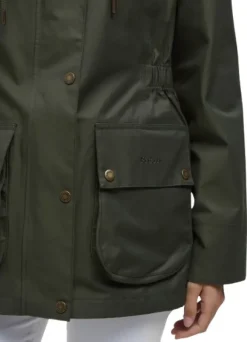 Barbour W's Dallas Waterproof Jacket Olive/Ancient Tartan