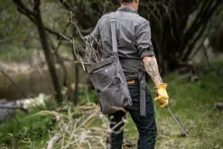 Barebones Gathering Bag puutarhalaukku, tummanharmaa