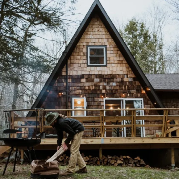 Barebones Neelum kassi, ruskea