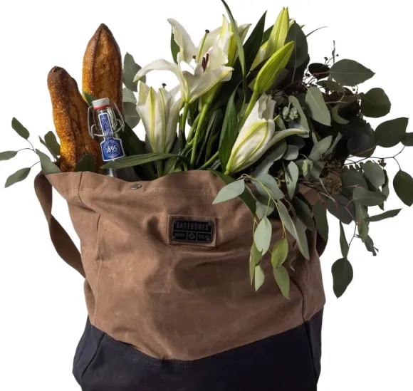 Barebones Neelum vahakangaskassi, ruskea