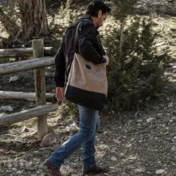 Barebones Neelum vahakangaskassi, ruskea