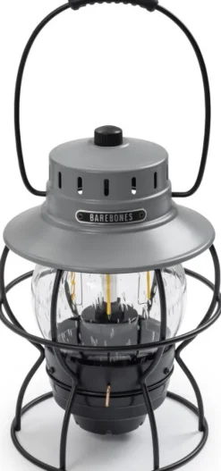 Barebones rautatielyhty, harmaa