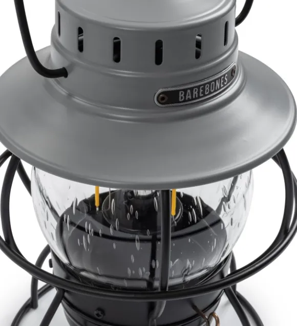 Barebones rautatielyhty, harmaa