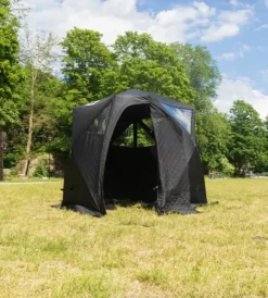 Bast Sauna Näver Delux Bastutält & Kamin 4-6 p