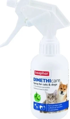 Beaphar Flea & Tick Spray kosteuttava suihke koirille ja kissoille