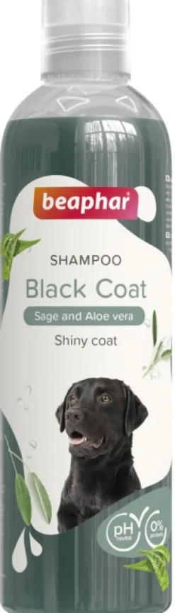 Beaphar shampoo mustille koirille, 250ml