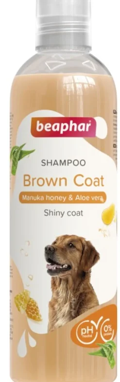 Beaphar shampoo ruskeille koirille, 250ml