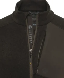 Beretta Abisko Full Zip Fleece fleecetakki, Brown Bark