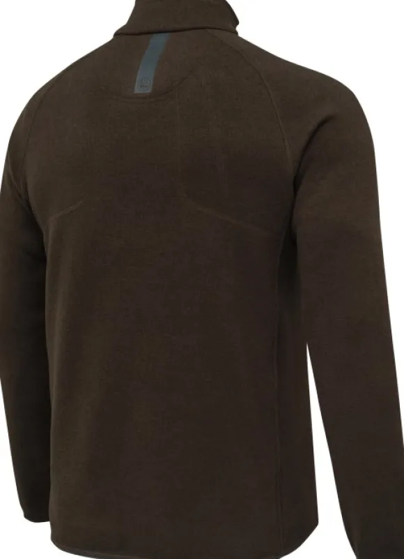 Beretta Abisko Half Zip Fleece fleecetakki, Brown Bark