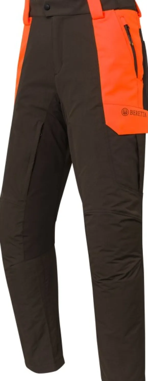 Beretta Balcan Pants metsästyshousut, Brown Bark & Orange