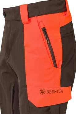 Beretta Balcan Pants metsästyshousut, Brown Bark & Orange