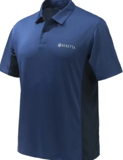 Beretta Flash Tech Polo Blue Beretta