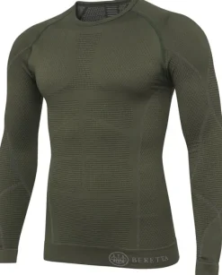 Beretta HT Body Mapping 3D L/S kerrastopaita, vihreä