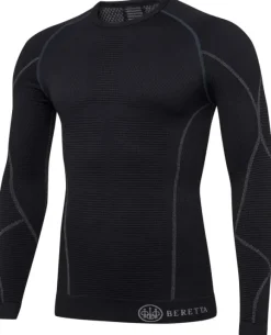 Beretta HT Body Mapping 3D L/S kerrastopaita, musta