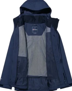 Berghaus Hillwalker InterActive naisten kuoritakki, Dusk/Navy Blazer