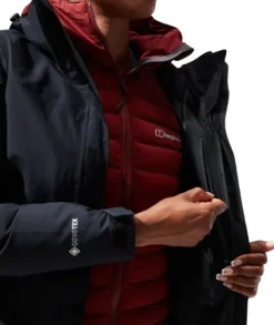 Berghaus Hillwalker InterActive naisten kuoritakki, musta